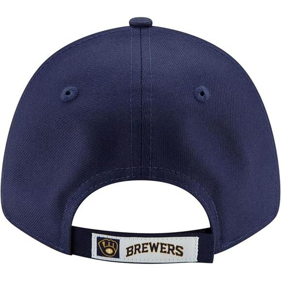 NWT Milwaukee Brewers Yellow 9Forty Adjustable Hat by New Era League Cap - Picture 6 of 6